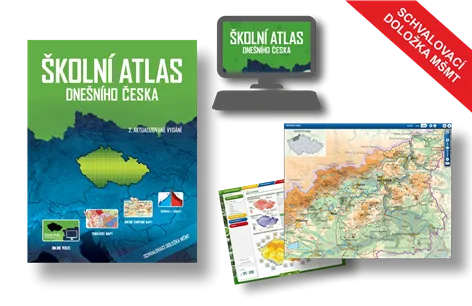 Školní atlas dnešního Česka 2. aktualizované vydání