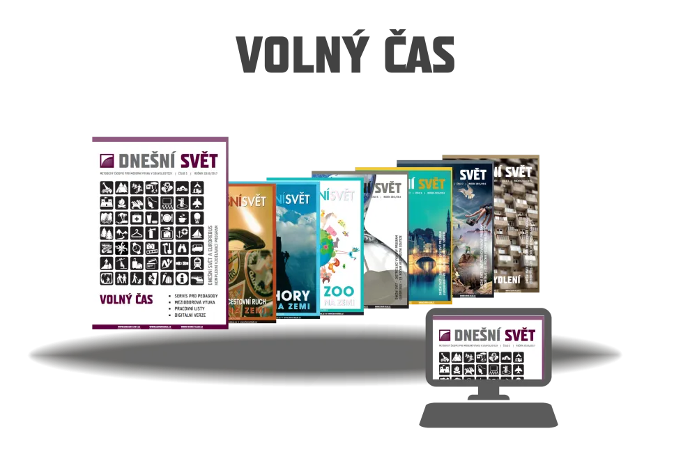 časopis Dnešní svět – téma Volný čas (8 čísel)