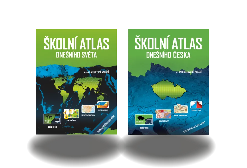 Set obou atlasů v tištěné verzi