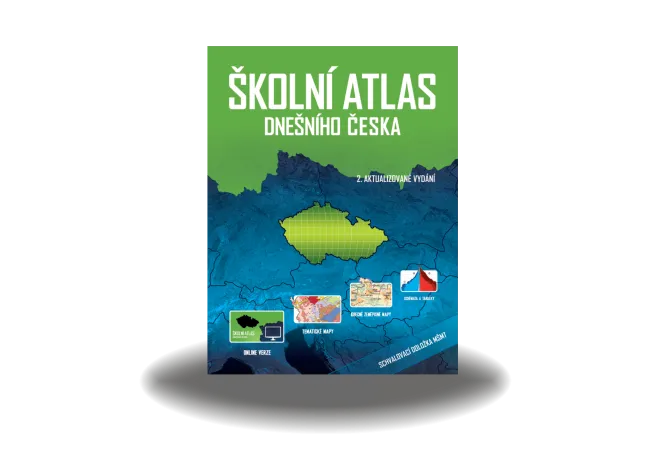 Školní atlas dnešního Česka